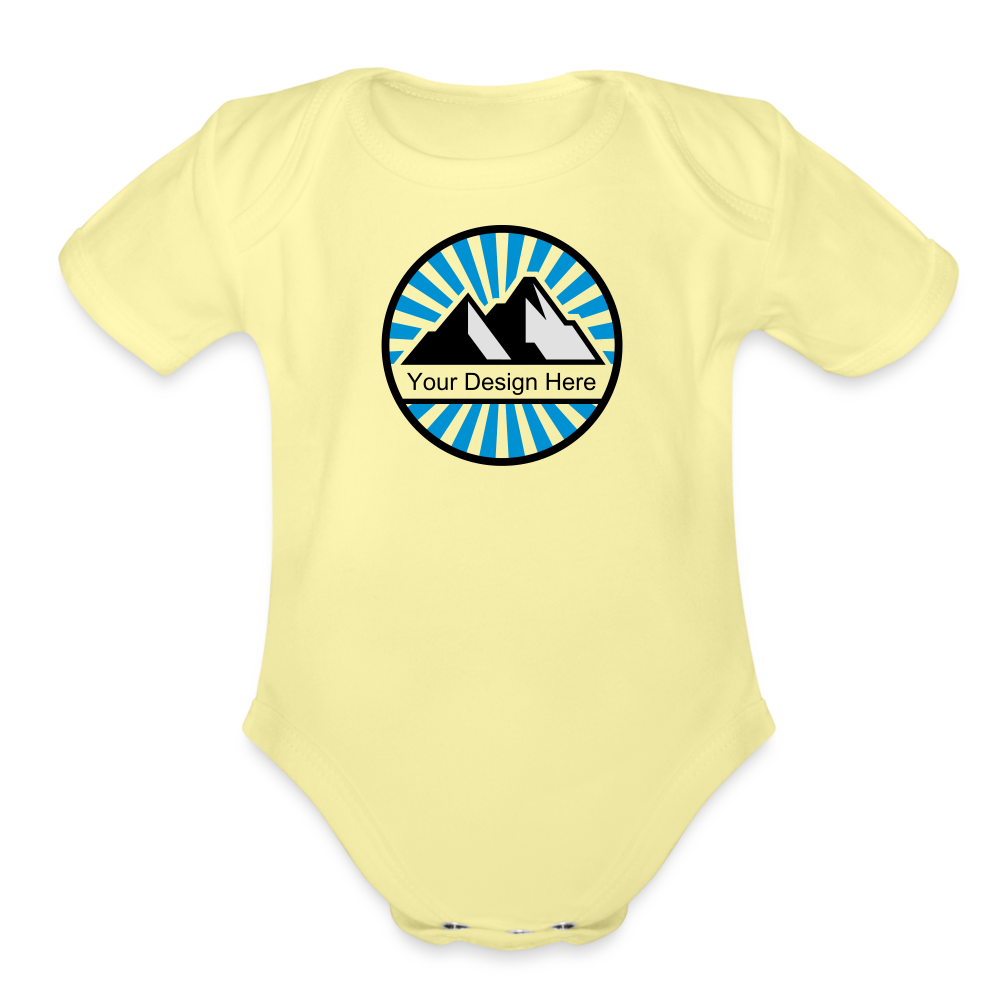 Organic Short Sleeve Baby Bodysuit - 333 Printing Pro