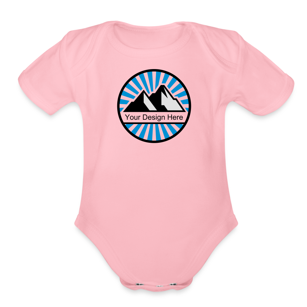 Organic Short Sleeve Baby Bodysuit - 333 Printing Pro