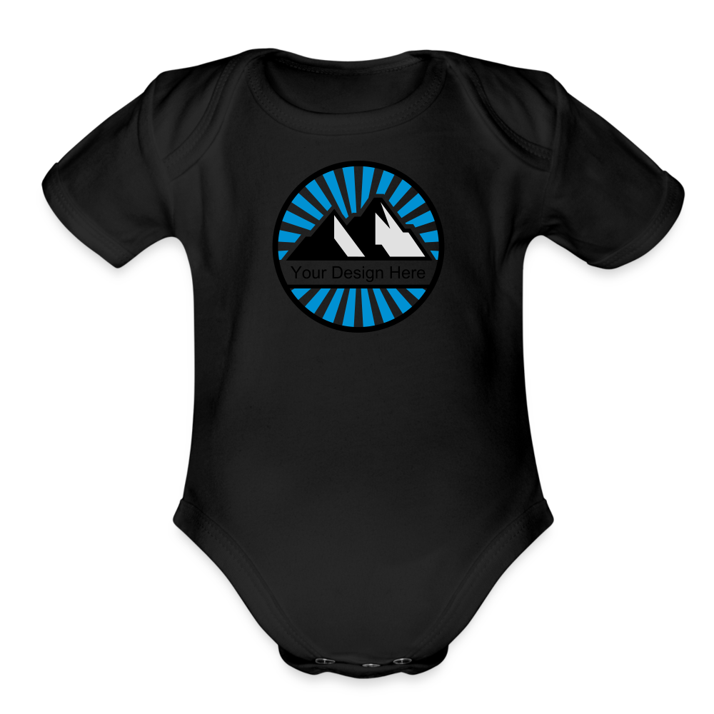Organic Short Sleeve Baby Bodysuit - 333 Printing Pro