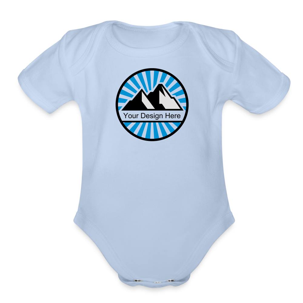 Organic Short Sleeve Baby Bodysuit - 333 Printing Pro