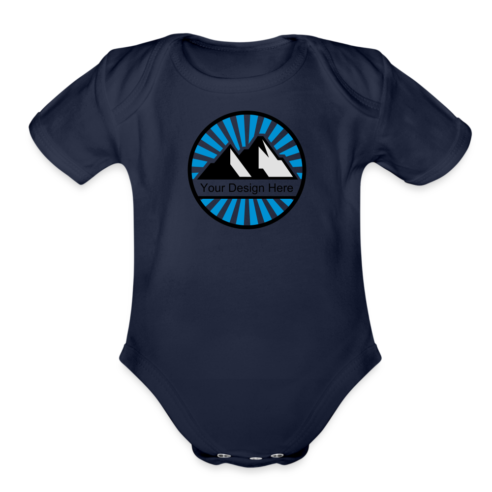 Organic Short Sleeve Baby Bodysuit - 333 Printing Pro