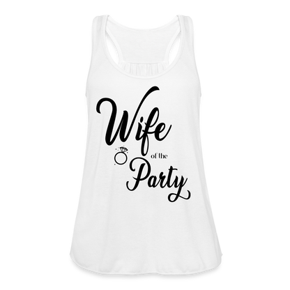Wife of the party Women's Flowy Tank Top by Bella - 333 Printing Pro