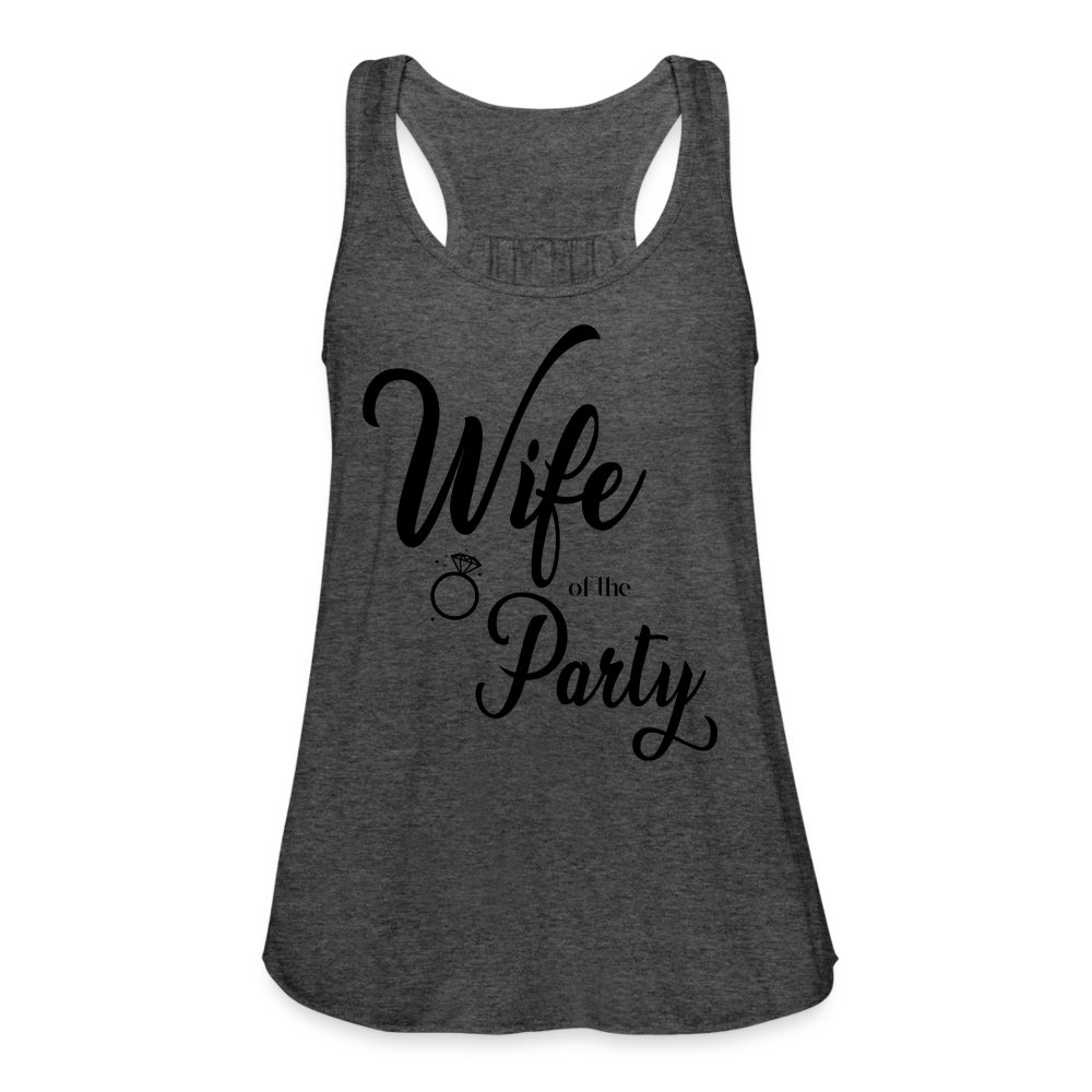 Wife of the party Women's Flowy Tank Top by Bella - 333 Printing Pro