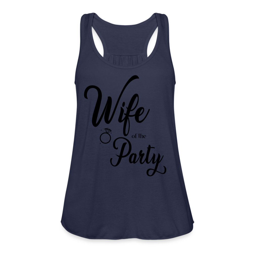 Wife of the party Women's Flowy Tank Top by Bella - 333 Printing Pro