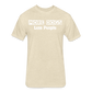 More Dogs Less People Fitted Cotton/Poly T-Shirt by Next Level - heather cream