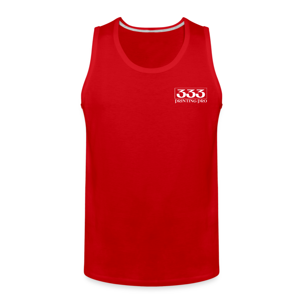 333 Men’s Premium Tank - red