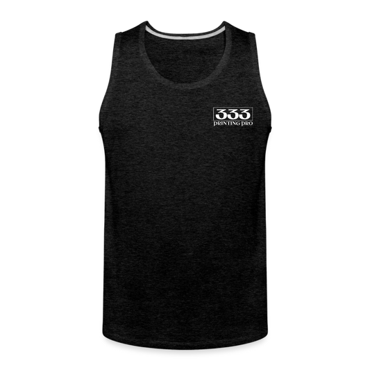 333 Men’s Premium Tank - charcoal grey