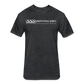 Fitted Cotton/Poly T-Shirt by Next Level - heather black