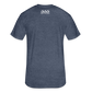 Fitted Cotton/Poly T-Shirt by Next Level - heather navy