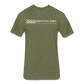 Fitted Cotton/Poly T-Shirt by Next Level - heather military green