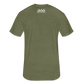 Fitted Cotton/Poly T-Shirt by Next Level - heather military green