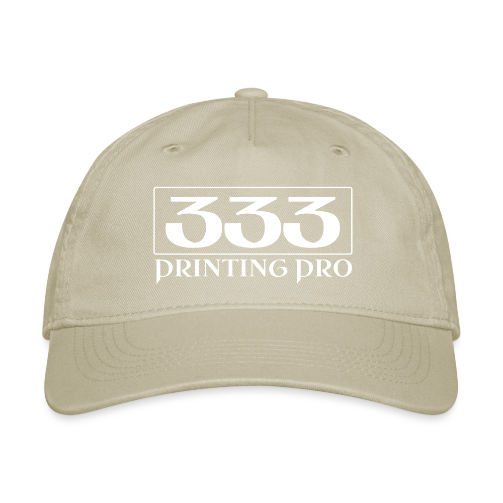 Organic Baseball Cap - khaki