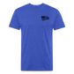 333 Printing Pro Fitted Cotton/Poly T-Shirt by Next Level - heather royal