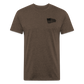 333 Printing Pro Fitted Cotton/Poly T-Shirt by Next Level - heather espresso