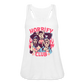 Horrify Club Women's Flowy Tank Top by Bella - white
