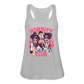 Horrify Club Women's Flowy Tank Top by Bella - heather gray