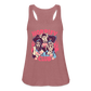 Horrify Club Women's Flowy Tank Top by Bella - mauve