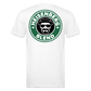Heisen Back - Fitted Cotton/Poly T-Shirt by Next Level - white