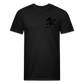 Heisen Back - Fitted Cotton/Poly T-Shirt by Next Level - black