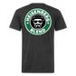 Heisen Back - Fitted Cotton/Poly T-Shirt by Next Level - heather black