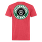 Heisen Back - Fitted Cotton/Poly T-Shirt by Next Level - heather red