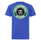 Heisen Back - Fitted Cotton/Poly T-Shirt by Next Level - heather royal