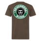 Heisen Back - Fitted Cotton/Poly T-Shirt by Next Level - heather espresso