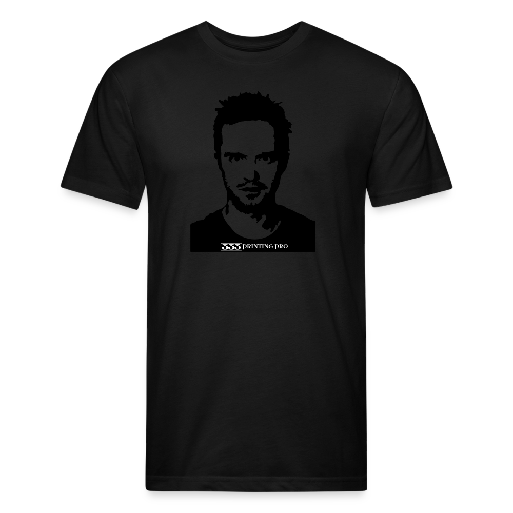 Jess C - Fitted Cotton/Poly T-Shirt by Next Level - black