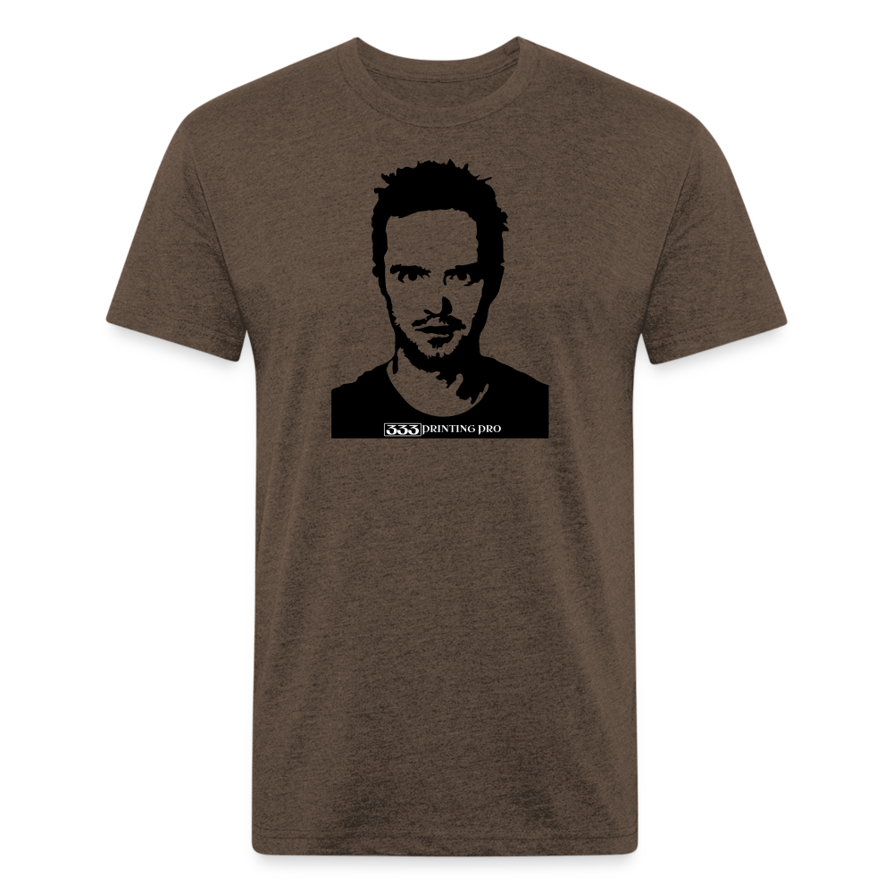 Jess C - Fitted Cotton/Poly T-Shirt by Next Level - heather espresso