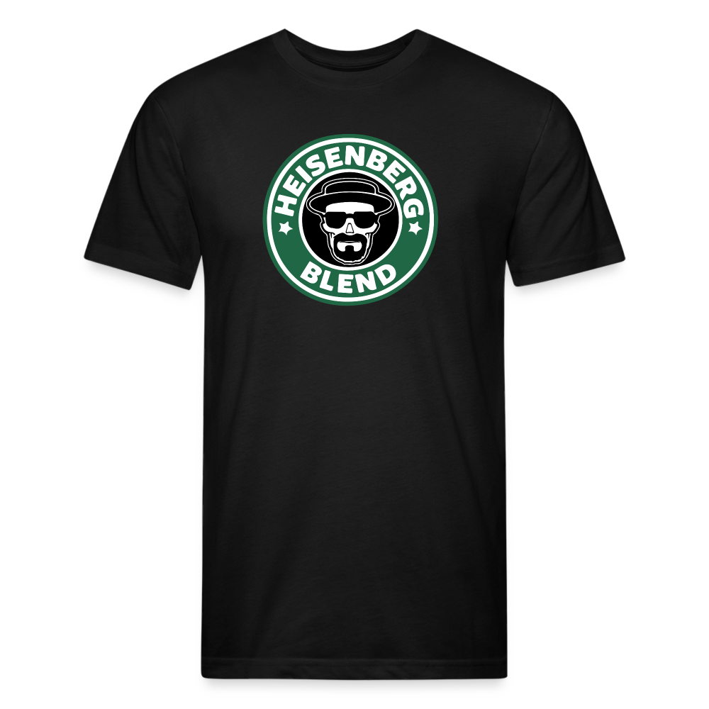 Heisen Blend - Fitted Cotton/Poly T-Shirt by Next Level - black