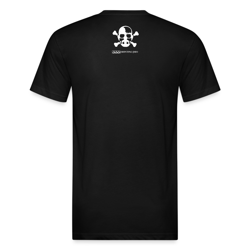Heisen Blend - Fitted Cotton/Poly T-Shirt by Next Level - black