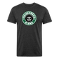 Heisen Blend - Fitted Cotton/Poly T-Shirt by Next Level - heather black