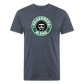 Heisen Blend - Fitted Cotton/Poly T-Shirt by Next Level - heather navy