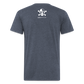 Heisen Blend - Fitted Cotton/Poly T-Shirt by Next Level - heather navy