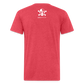 Heisen Blend - Fitted Cotton/Poly T-Shirt by Next Level - heather red