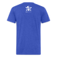 Heisen Blend - Fitted Cotton/Poly T-Shirt by Next Level - heather royal