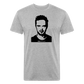 Jess C - Fitted Cotton/Poly T-Shirt by Next Level - heather gray