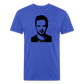 Jess C - Fitted Cotton/Poly T-Shirt by Next Level - heather royal