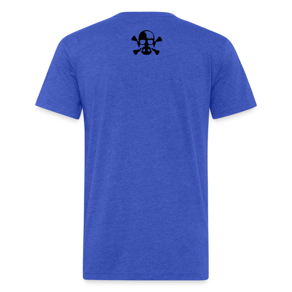 Jess C - Fitted Cotton/Poly T-Shirt by Next Level - heather royal
