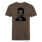Jess C - Fitted Cotton/Poly T-Shirt by Next Level - heather espresso