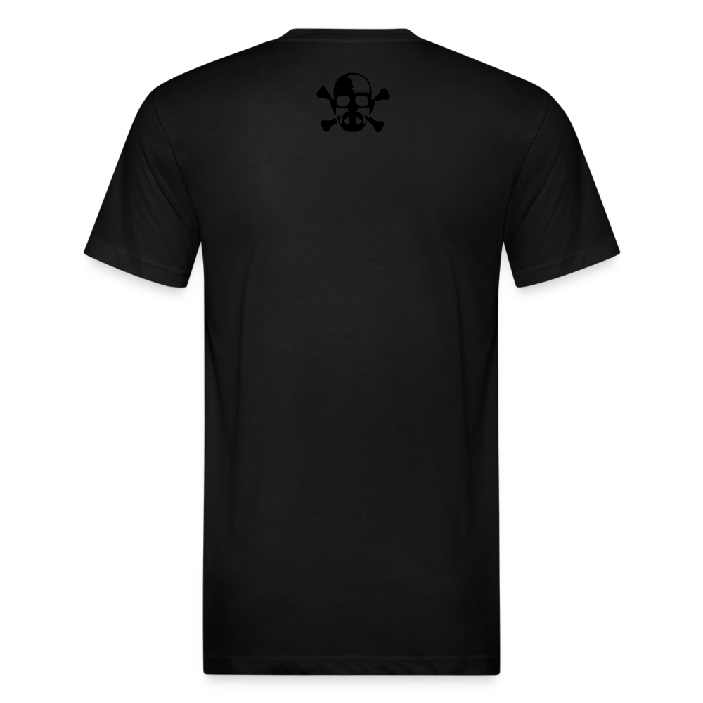 Wallter Cook - Fitted Cotton/Poly T-Shirt by Next Level - black