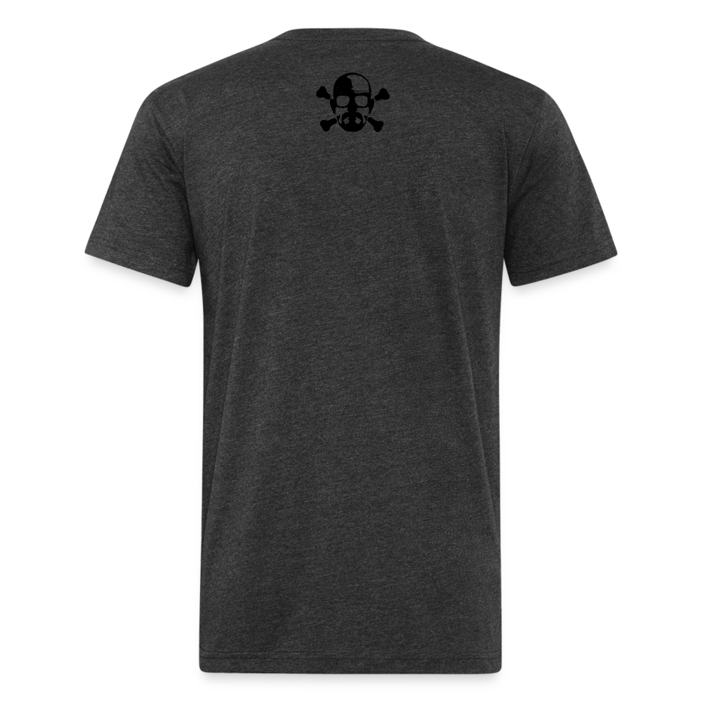 Wallter Cook - Fitted Cotton/Poly T-Shirt by Next Level - heather black