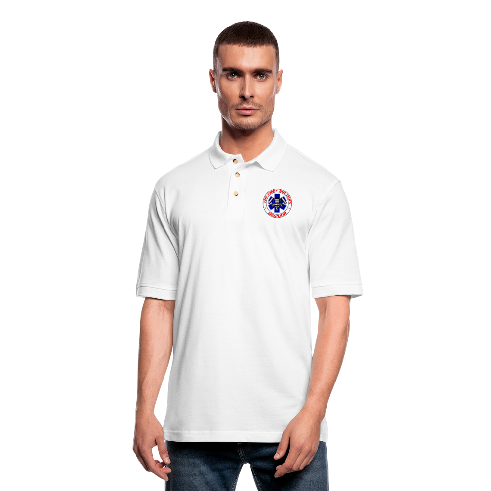 Paint Docs Polo - white