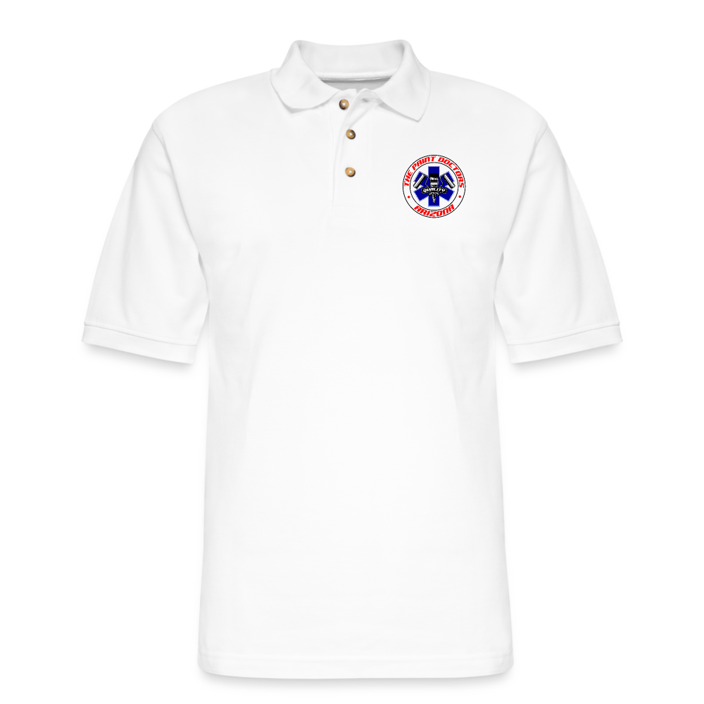 Paint Docs Polo - white