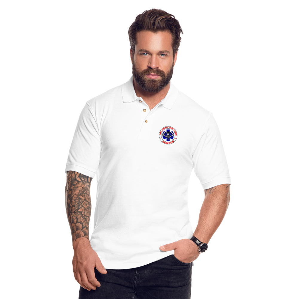 Paint Docs Polo - white
