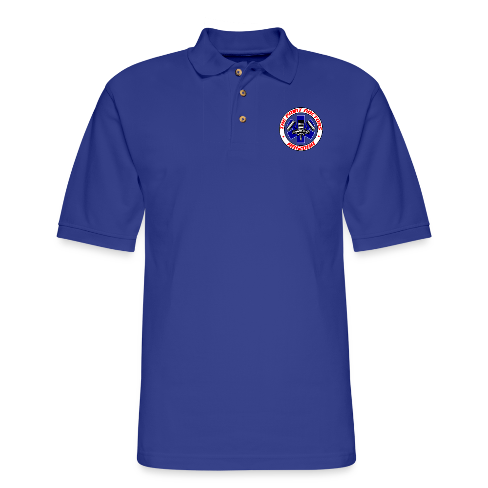 Paint Docs Polo - royal blue