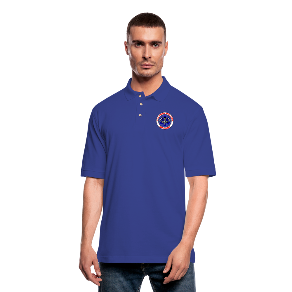 Paint Docs Polo - royal blue