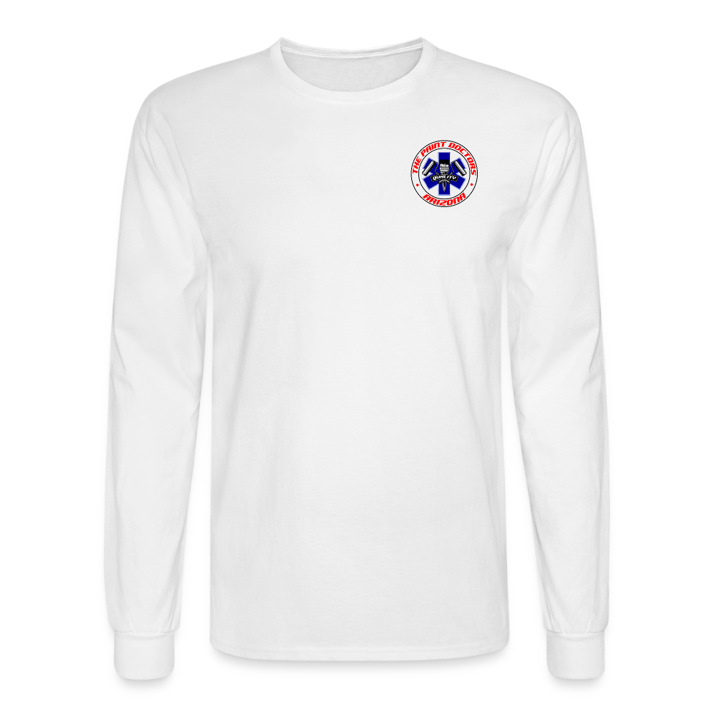 Paint Docs Long Sleeve - white
