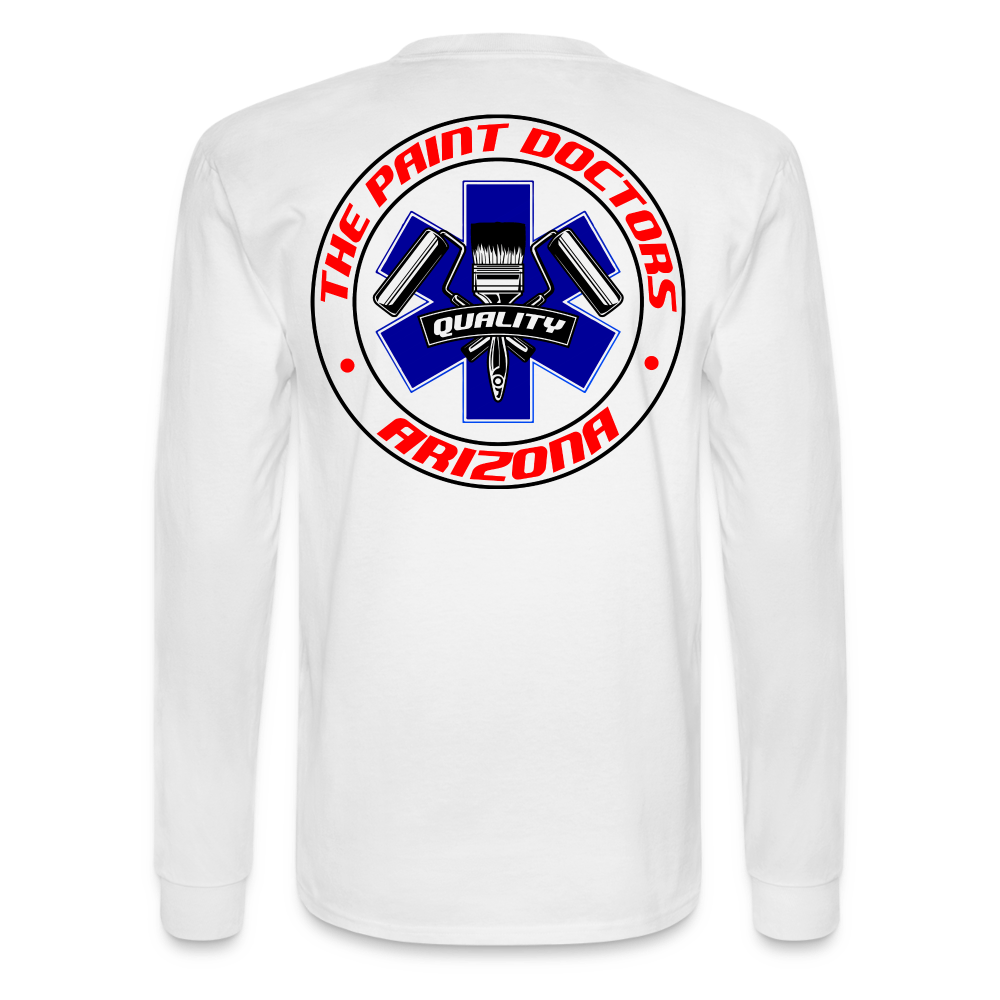 Paint Docs Long Sleeve - white