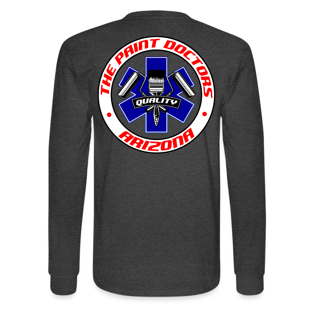 Paint Docs Long Sleeve - heather black